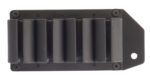 TacStar 1081130 SideSaddle  Rem 870/1100/1187 20 Gauge 4rd Black Polymer w/Aluminum Mounting Plate