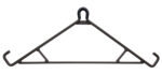 HME GHG4 4:1 Gambrel Kit  Steel 500 lbs Weight Capacity