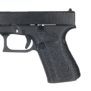 Talon Grips 383R Adhesive Grip  Glock Gen5 19/23/25/32/38/44 w/Medium Backstrap, Black Textured Rubber