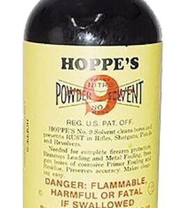 Hoppe's 916 No. 9 Bore Cleaner Removes Carbon Powder & Lead Fouling Child Proof Cap  1 Pint (16 oz.) Bottle 10 Per Pack