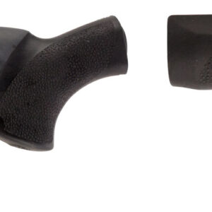 Hogue 05012 OverMolded Combo Kit Black Synthetic with Forend for Mossberg 500