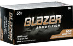 BLAZER BRASS 9MM 115GR FMJ 100/10