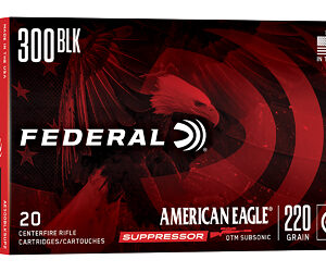 FED AE SUPPRESSOR 300BLK 220GR OT 20