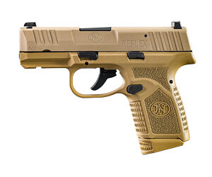 FN REFLEX NMS 9MM 3.3" 15RD FDE