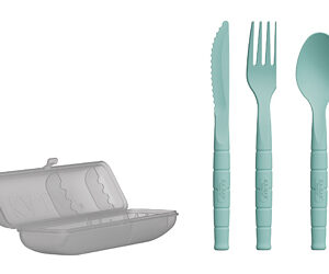 KBAR LUNCH PAL SPOON/FORK/KNIFE SET