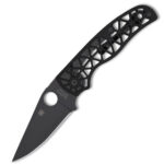 SPYDERCO EDGERATI PLAIN BLACK