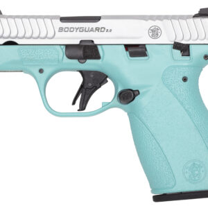 SW M&P BODYGUARD 380ACP 2.0 ROBIN EGG BLUE SATIN