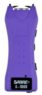 SAB STUN GUN MINI w/HLST PURP