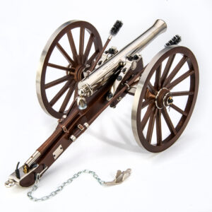 TRADITIONS MINI CANON NAPOLEON III NICKEL