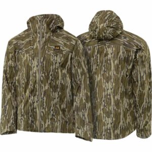 Muddy DV8 Cyclone 3L Rain Jacket Mossy Oak Bottomland 2XL