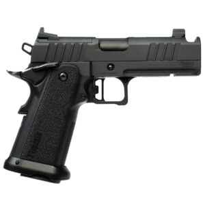 Tisas 1911 Carry DS Comp Handgun 9mm Luger 17rd Magazines(2) 4.25'' Barrel  QPQ Finish Manual Safety