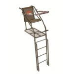 Millennium 21' Ladder Stand W Double-Size Platform & Safe-Link 35' Safety Line - MOTOR FREIGHT ONLY