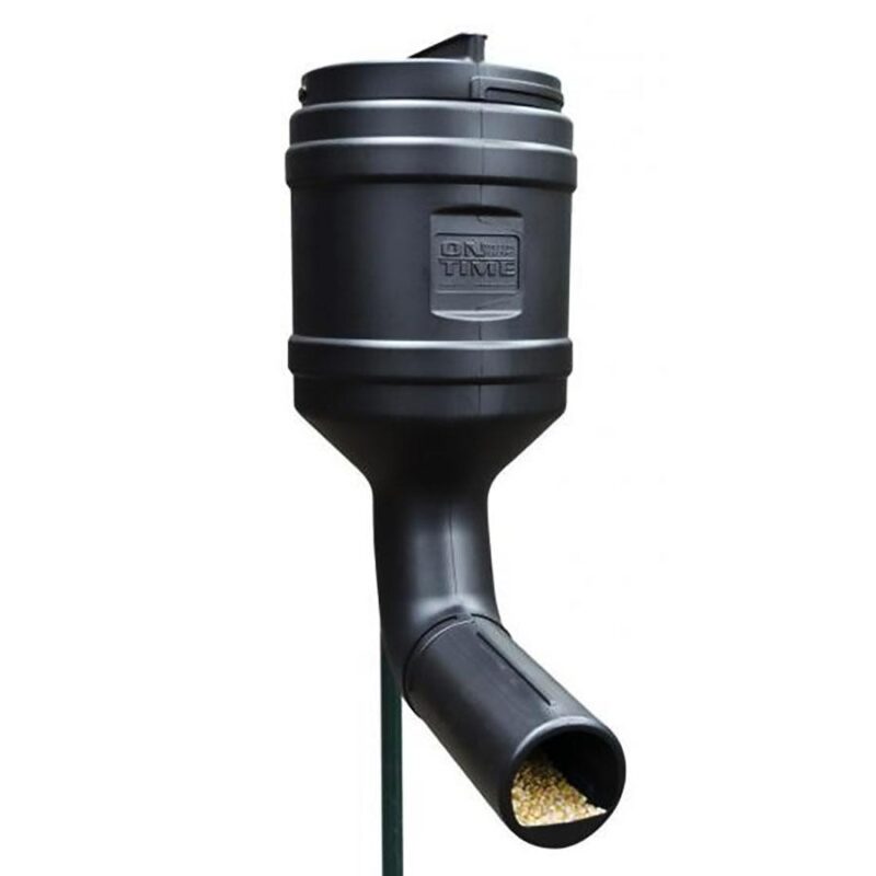 Discover the Ultimate Feeding Solution: 80lb T-Post Gravity Feeder for Efficient Wildlife Management