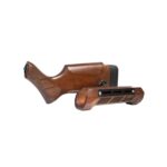 WOOX Gladiatore Stock and Forend Kit for Mossberg 500 6.75" Action Tube Walnut