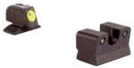 Trijicon Beretta 92/96A HD Night Sight Set - Yellow Front Outline