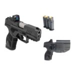 Taurus GX2 TORO Handgun Kit 9mm Luger 10rd Magazine(2) 3.38?? Barrel Black Slide/Frame Holster & Red Dot