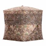 Rhino Blind RB24 Pro Ground Blind 5 Hub Realtree Edge Camo